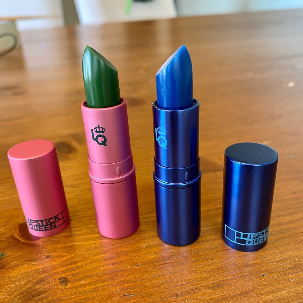 Lipstick Queen Frog Prince and Hello Sai